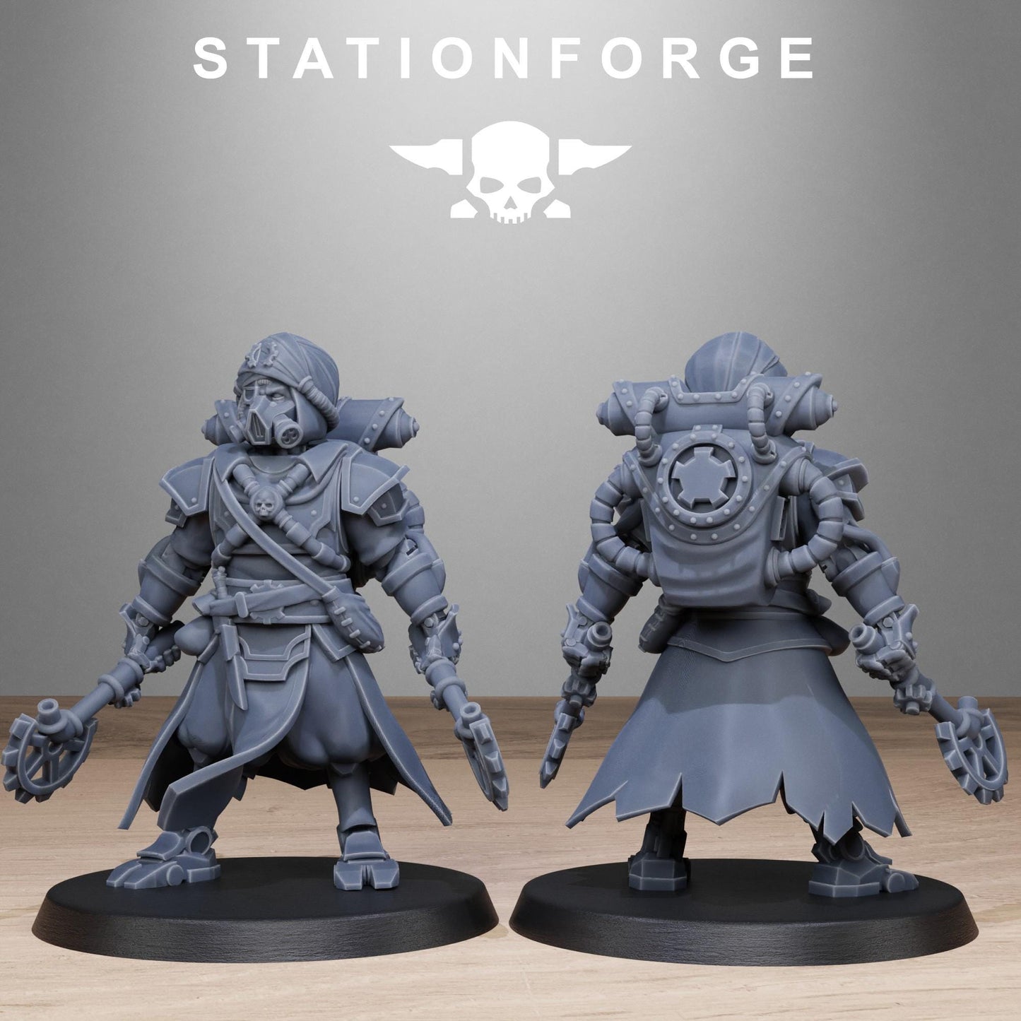 Station Forge Scavenger_Scorchers Proxy minitures Tabletop RPG Wargaming