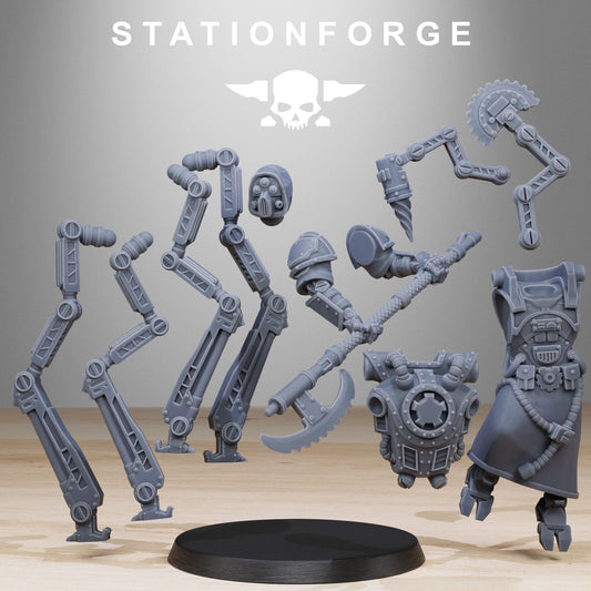 Station ForgeScavenger_Octapods Proxy minitures Tabletop RPG Wargaming