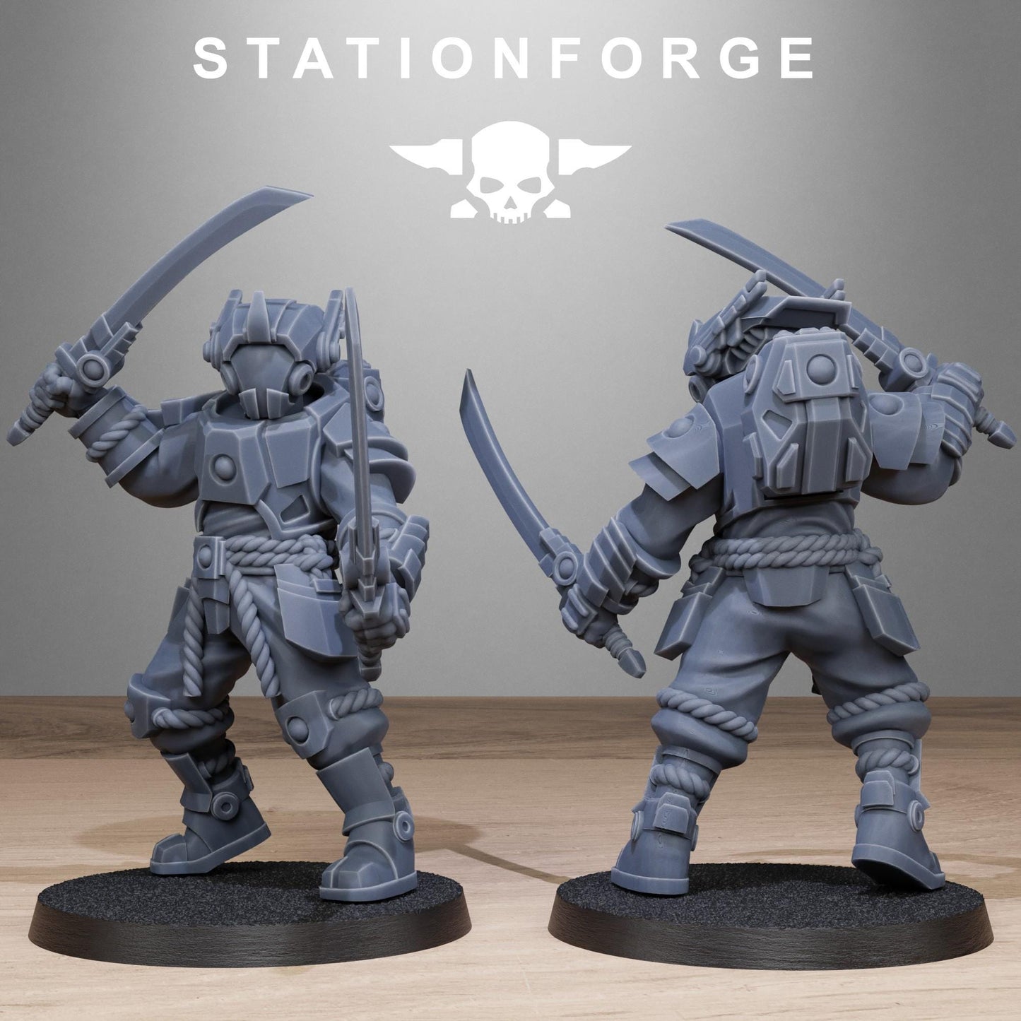 Station ForgeTarion Melee Infantry Proxy minitures Tabletop RPG Wargaming