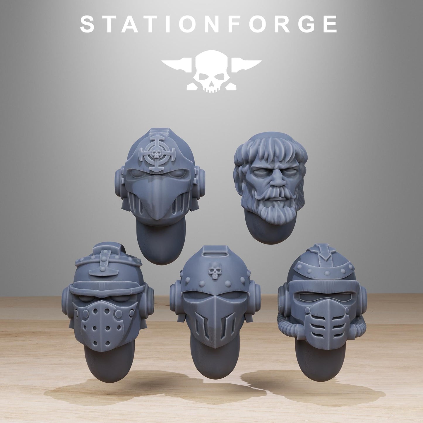 Station Forge Vodalites Brotherhood Bearer 3d printed proxie Wargames