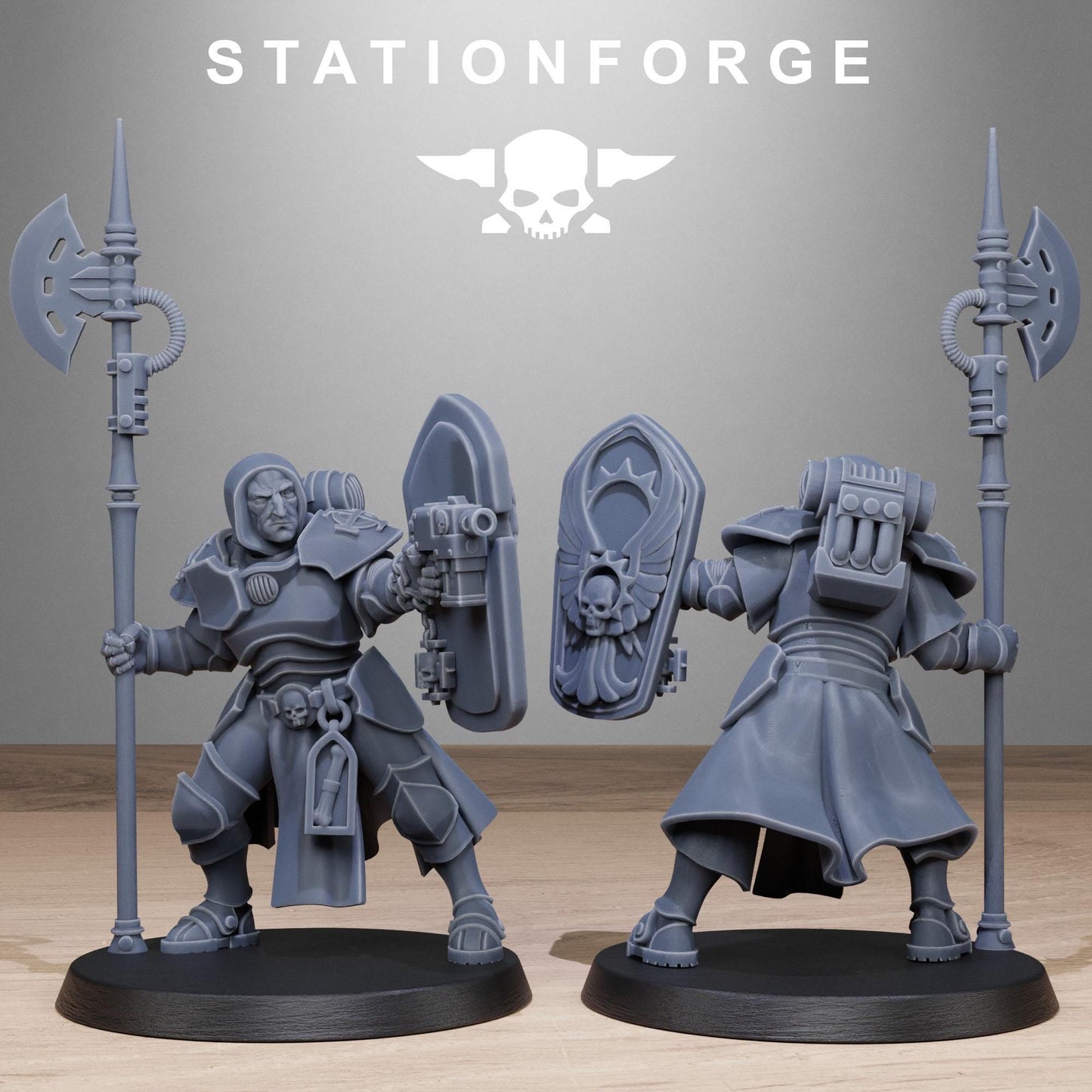 Station ForgeVodalites_Purifiers 3d printed proxie Wargames
