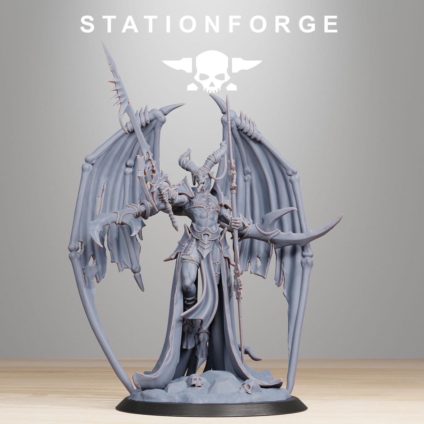 Station Forge Demon Queen Big model 93mm base Proxy minitures Tabletop RPG Wargaming