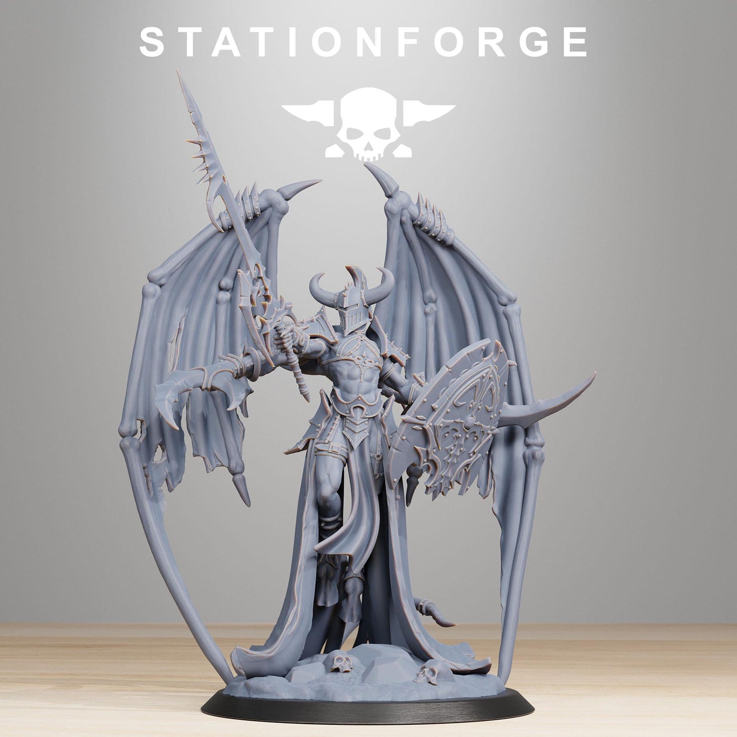 Station Forge Demon Queen Big model 93mm base Proxy minitures Tabletop RPG Wargaming