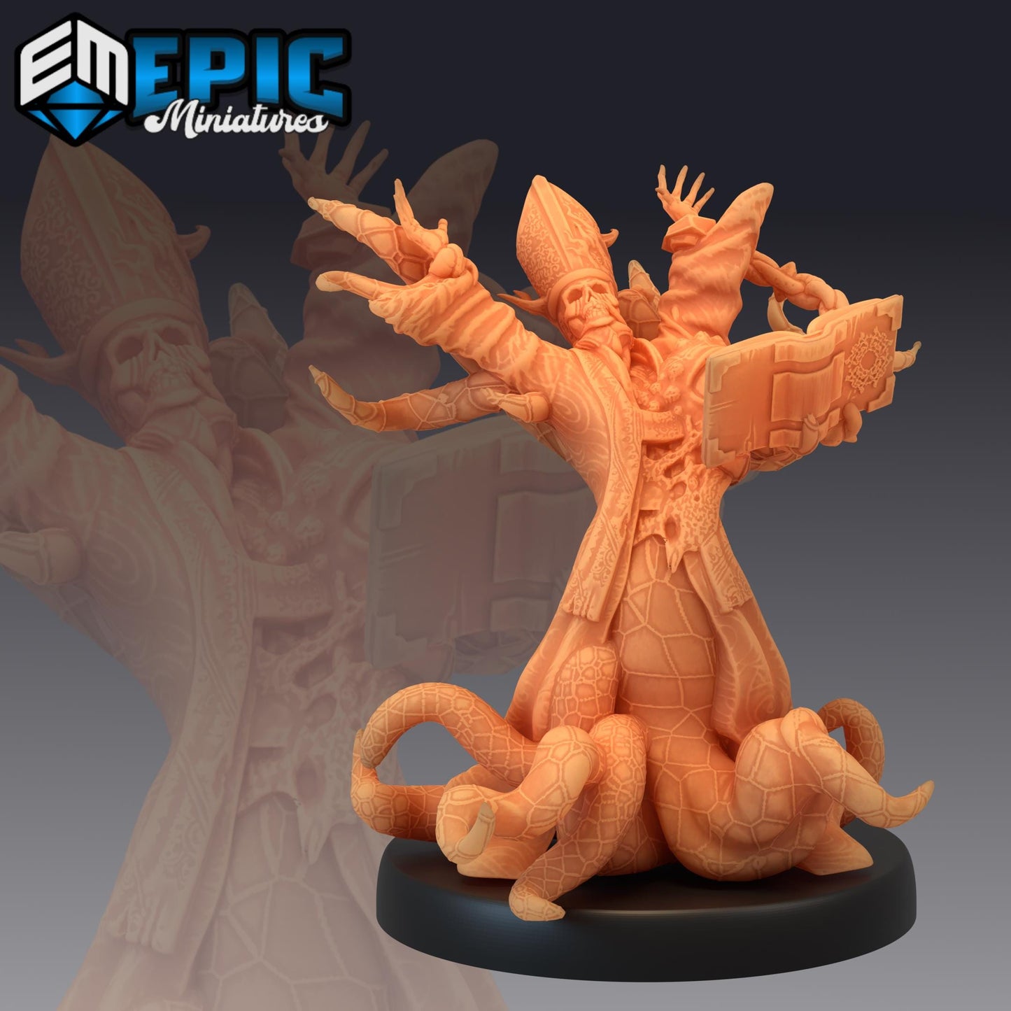 Eternal High Priest Summoning Designed by epic Minitures Proxy minitures 25mm baseTabletop RPG Wargaming printed in one part