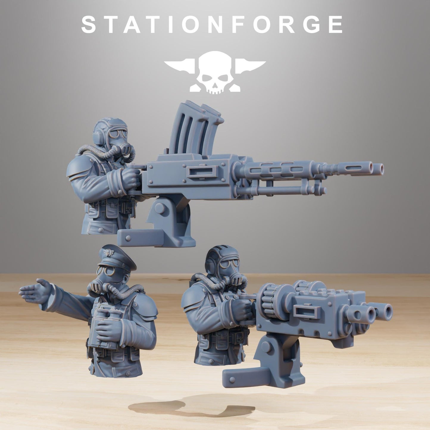 Station Forge GrimGuard Grimguard Support Tank 3d printed proxie Wargames