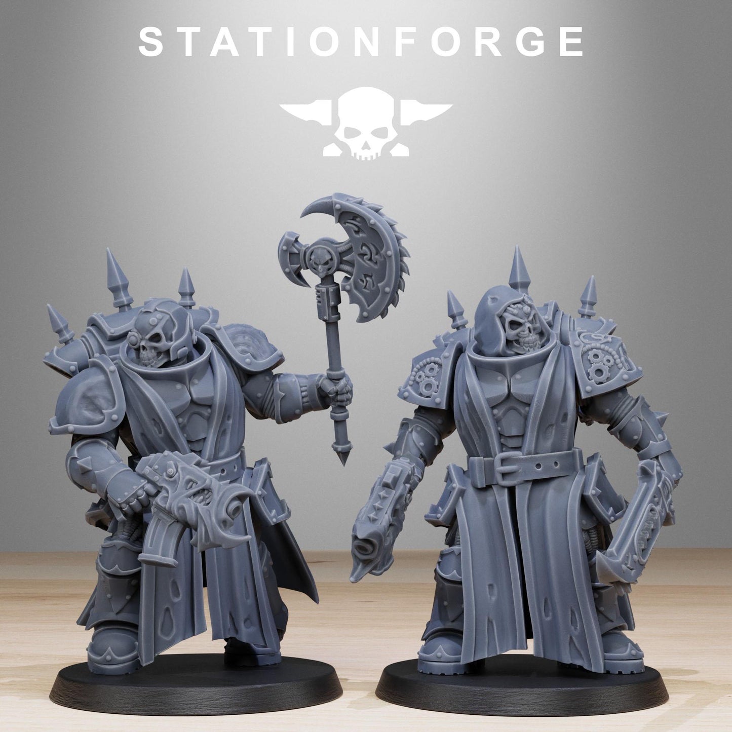 Station Forge Corrupted_Socratis Team Proxy minitures Tabletop RPG Wargaming