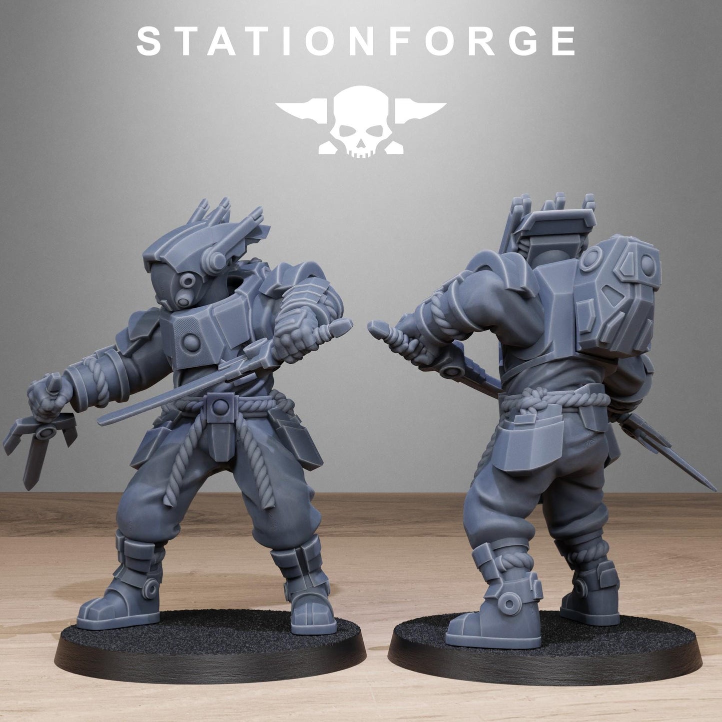 Station ForgeTarion Melee Infantry Proxy minitures Tabletop RPG Wargaming