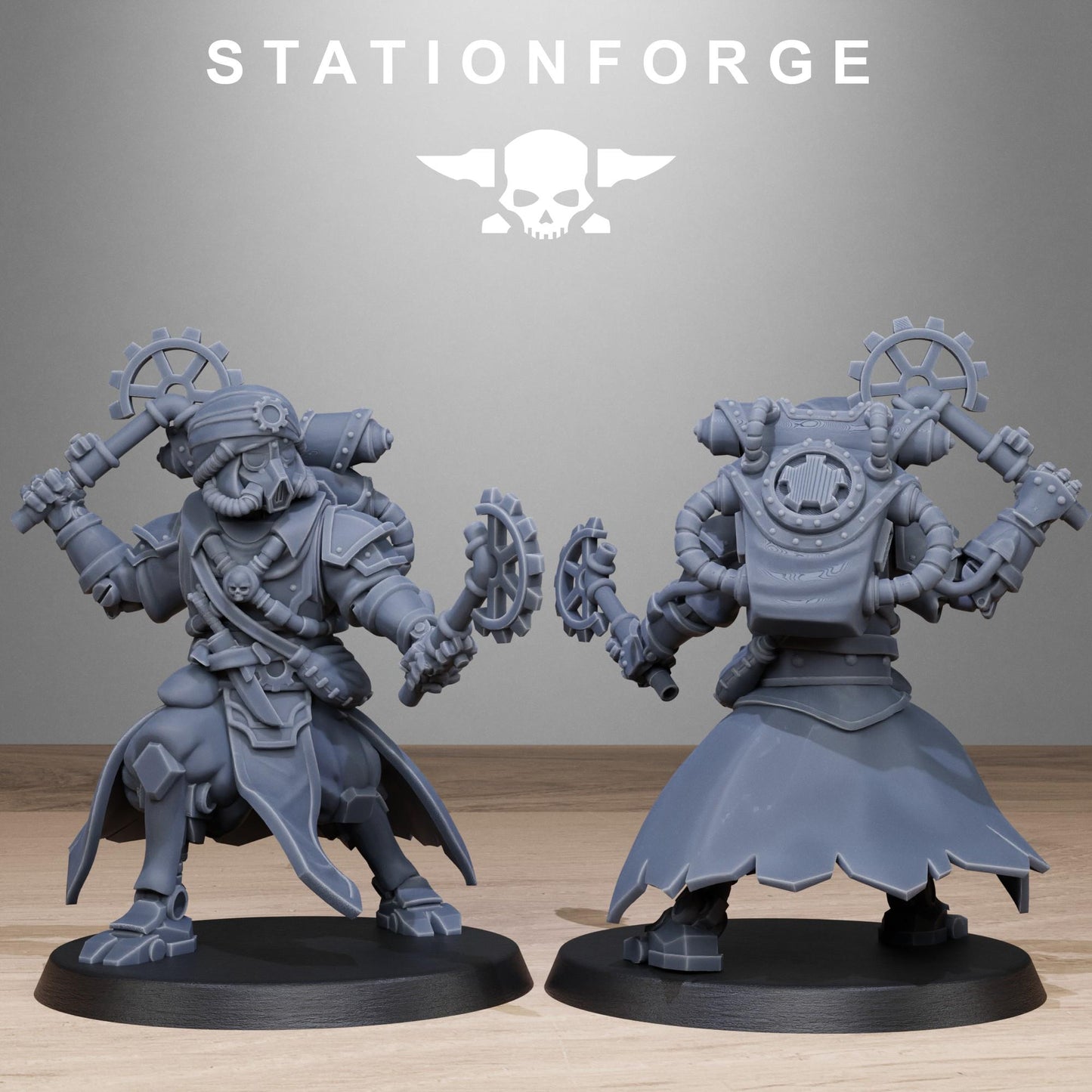 Station Forge Scavenger_Scorchers Proxy minitures Tabletop RPG Wargaming