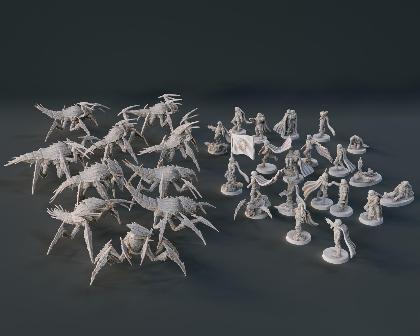 Terminids minitures for Hellish Jumpers Tabletop RPG Wargaming Choose your model