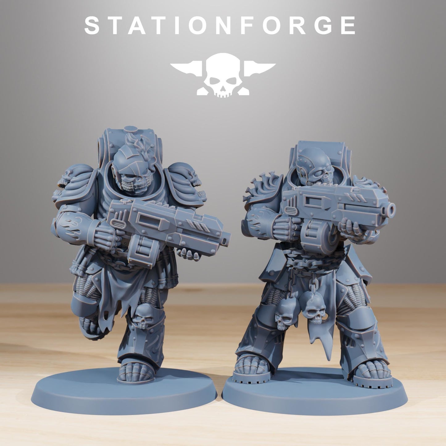 Station Forge Socratis Crusaders Team Proxy minitures Tabletop RPG Wargaming