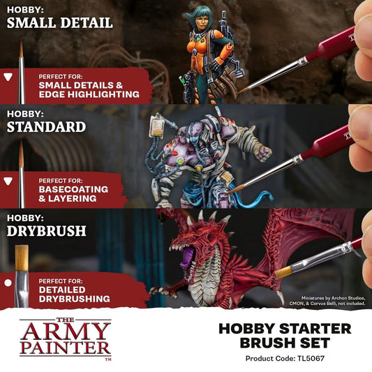 Army Painter - Hobby Starter Brush Set