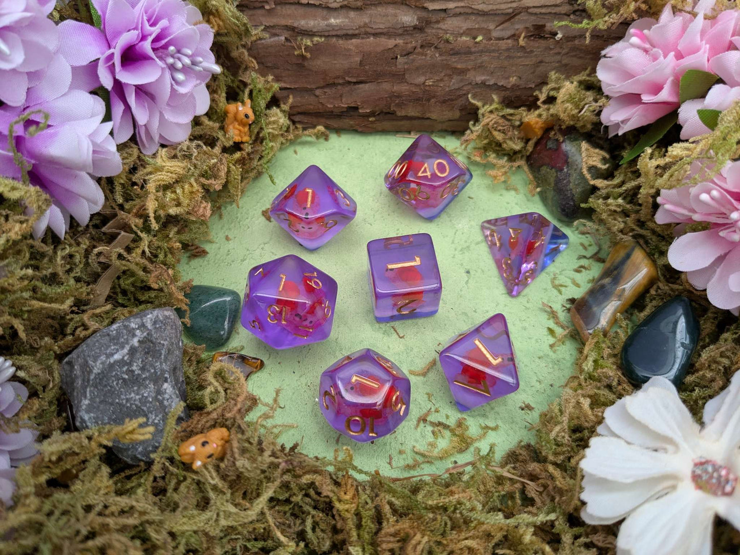 Snails Inclusion Dice Set