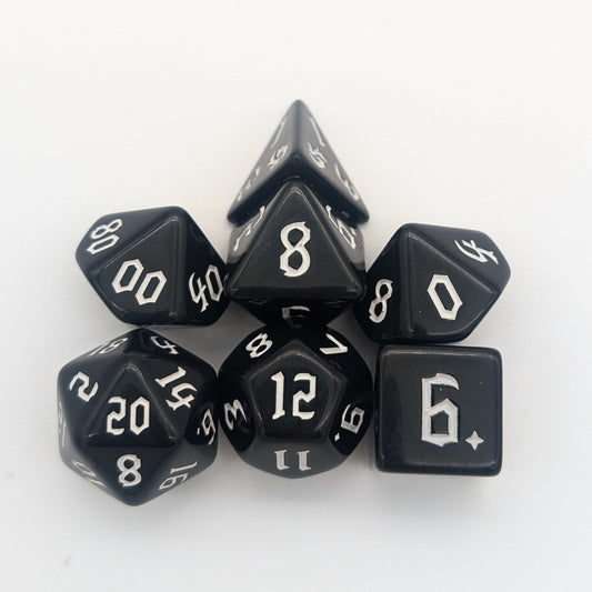 White Witch Dice Set