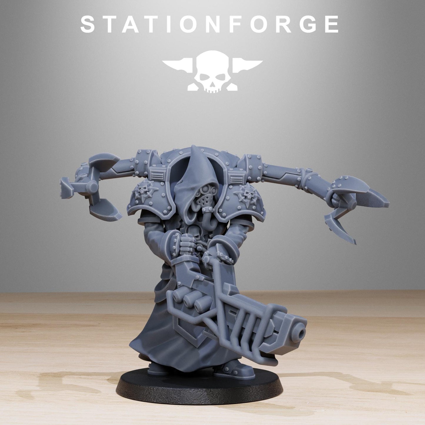 Station Forge Scavenger_Volatiles_Infantry Proxy minitures Tabletop RPG Wargaming