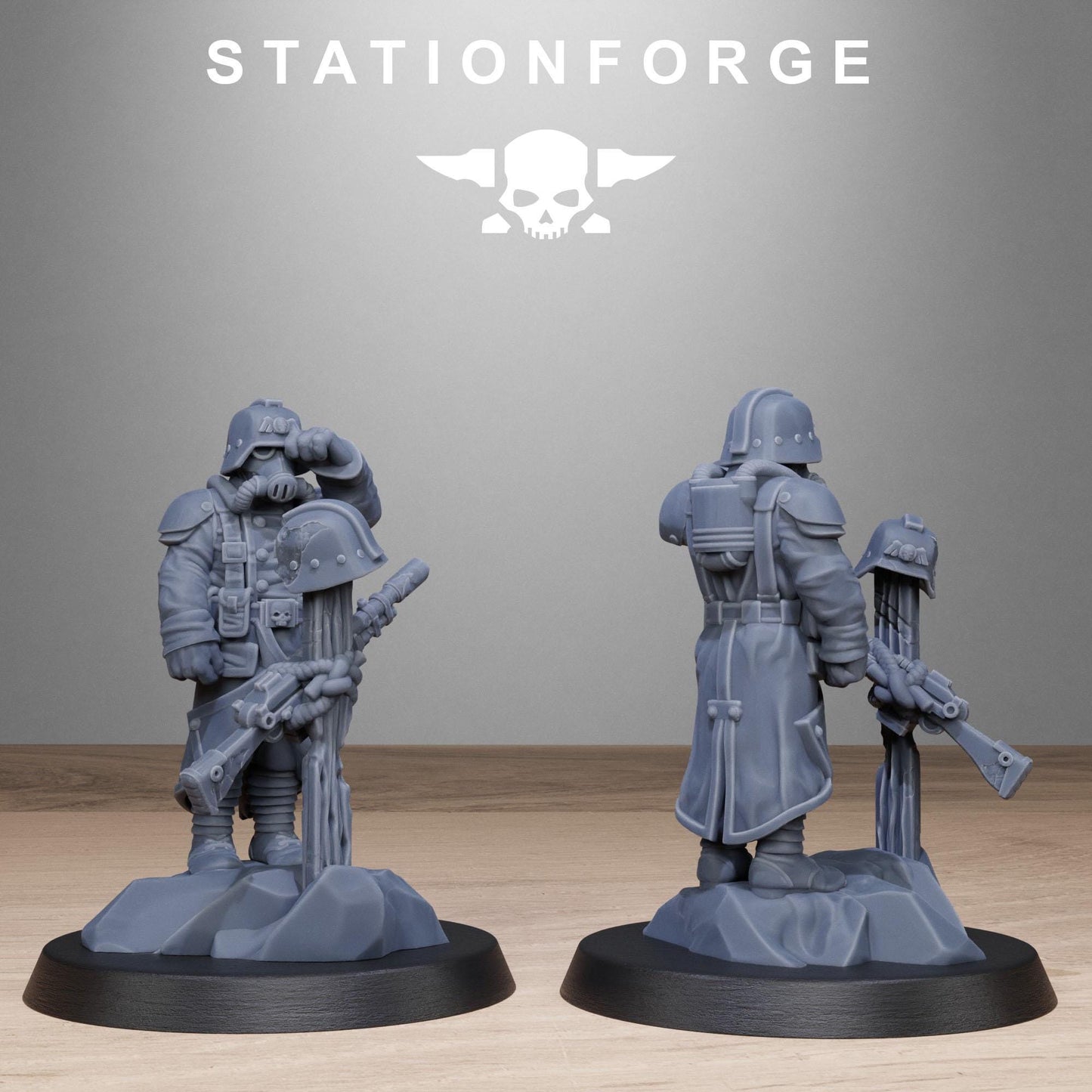 Station Forge GrimGuard Objective Markers 3d printed proxie Wargames