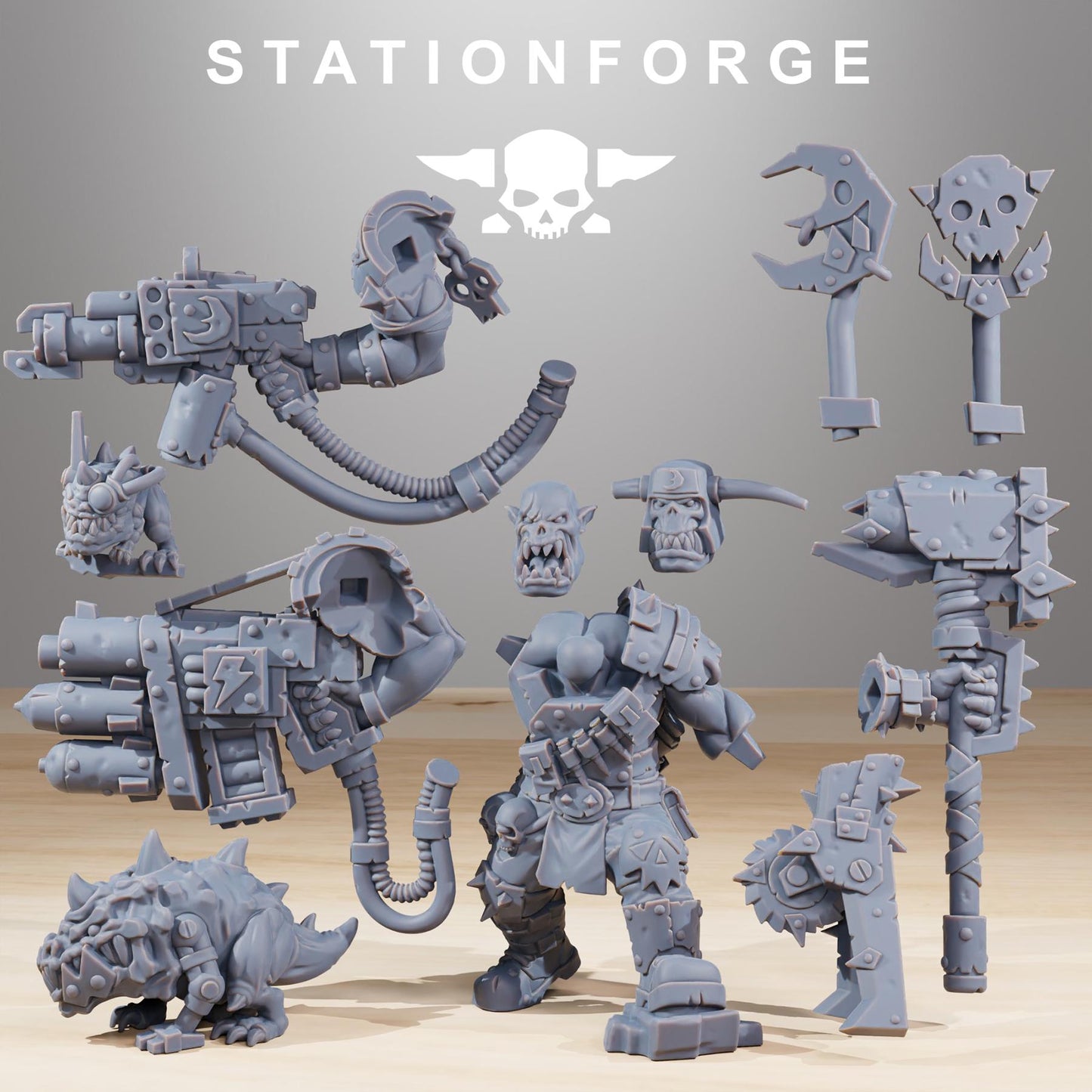 Station Forge Orkaz BlackSkull minitures Tabletop RPG Wargaming