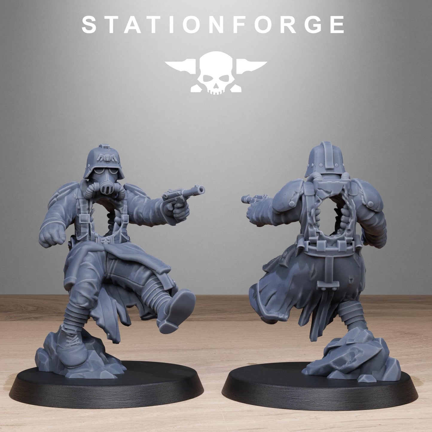 Station Forge GrimGuard Objective Markers 3d printed proxie Wargames