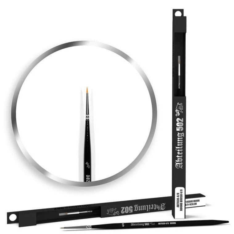 Abteilung 502 Round Brush 4/0 (ABT830-4/0)
