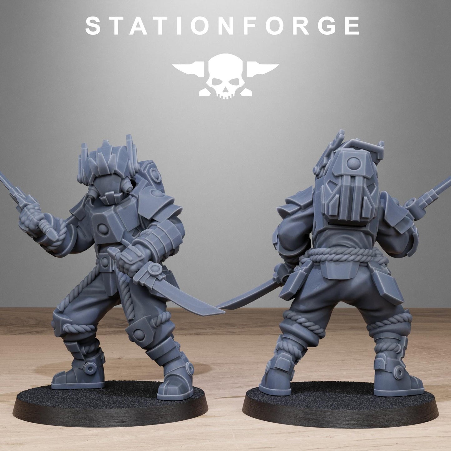 Station ForgeTarion Melee Infantry Proxy minitures Tabletop RPG Wargaming