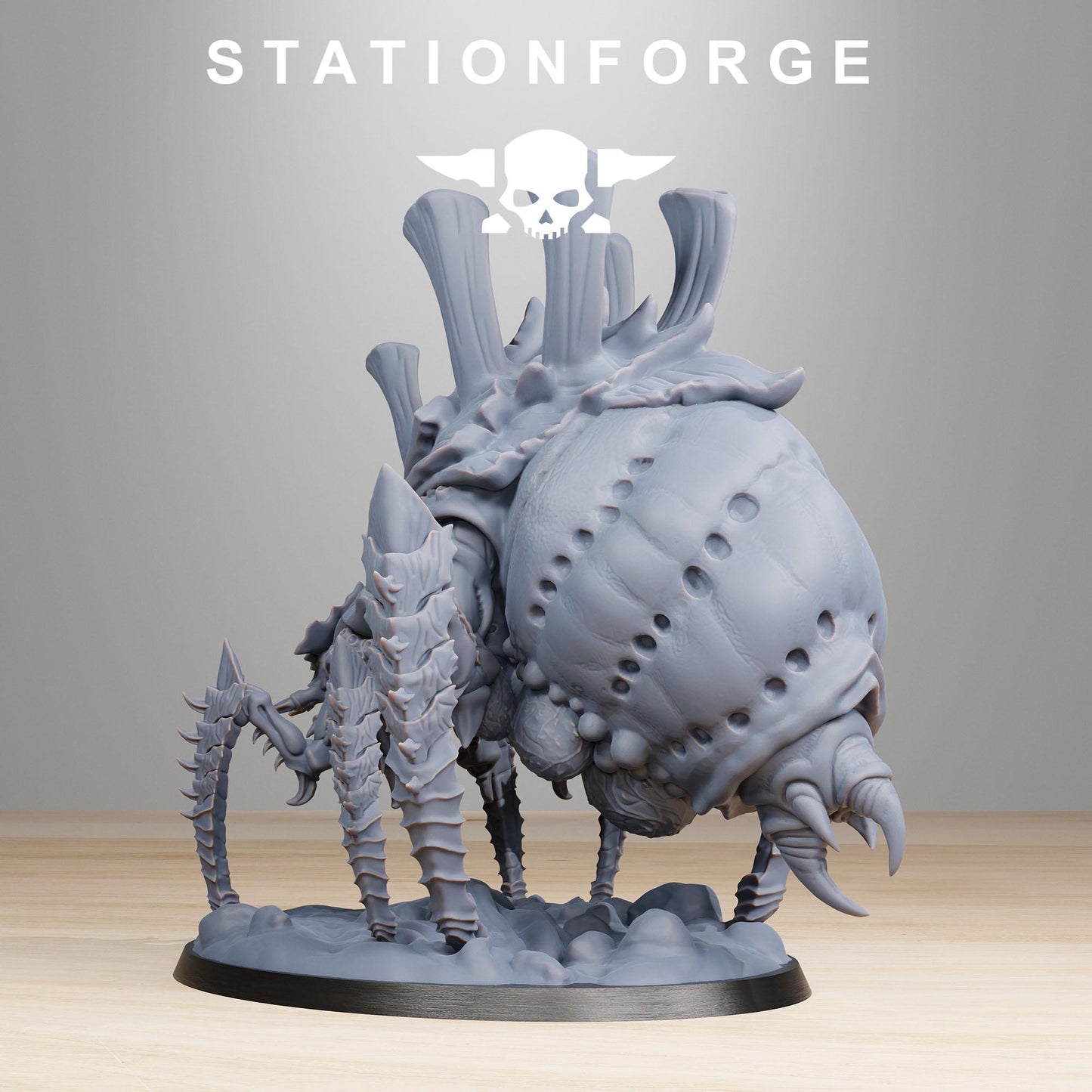 Station Forge Xenarid Acidsychor Proxy 120x90 base minitures Tabletop RPG Wargaming