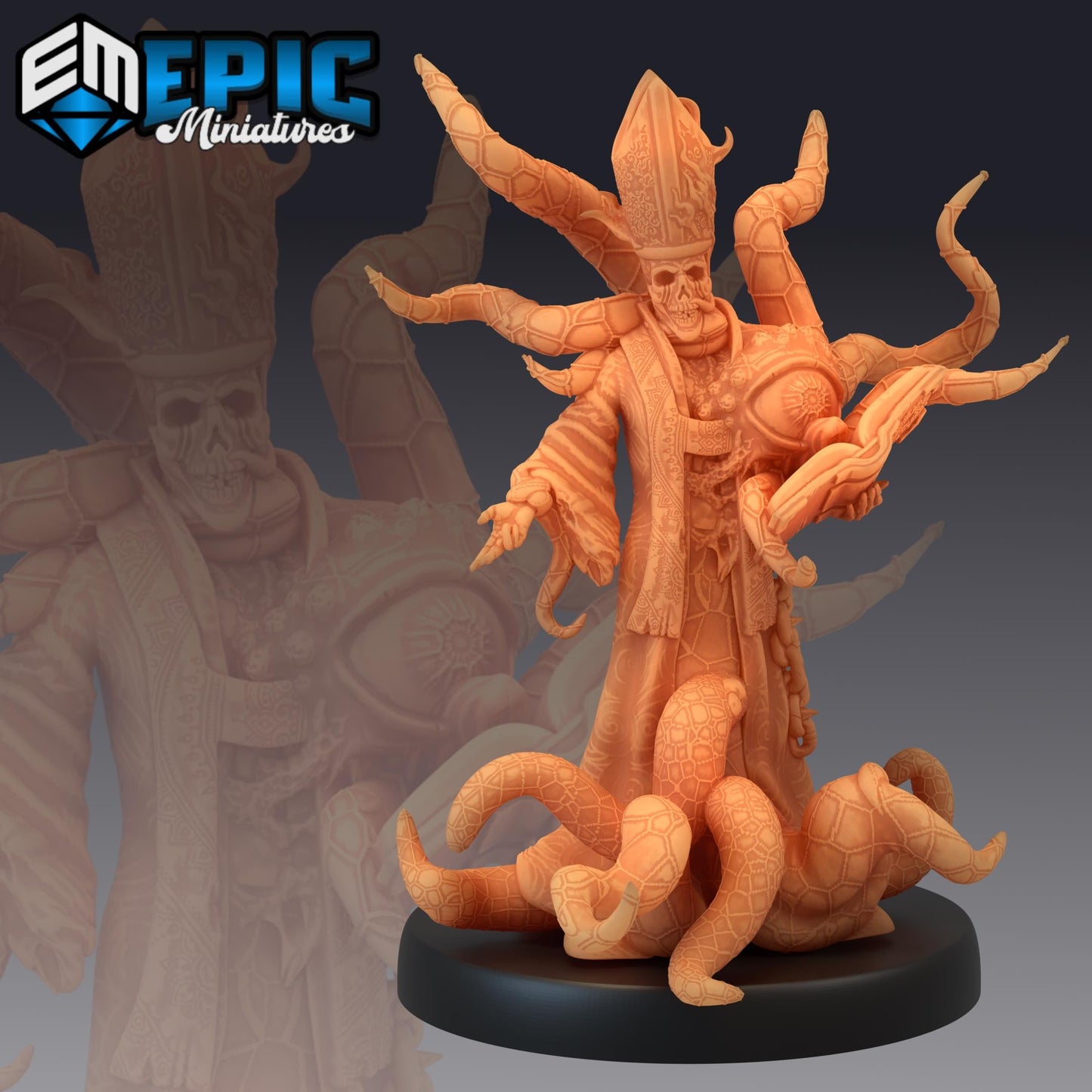 Eternal High Priest Designed by epic Minitures Proxy minitures 25mm baseTabletop RPG Wargaming printed in one part