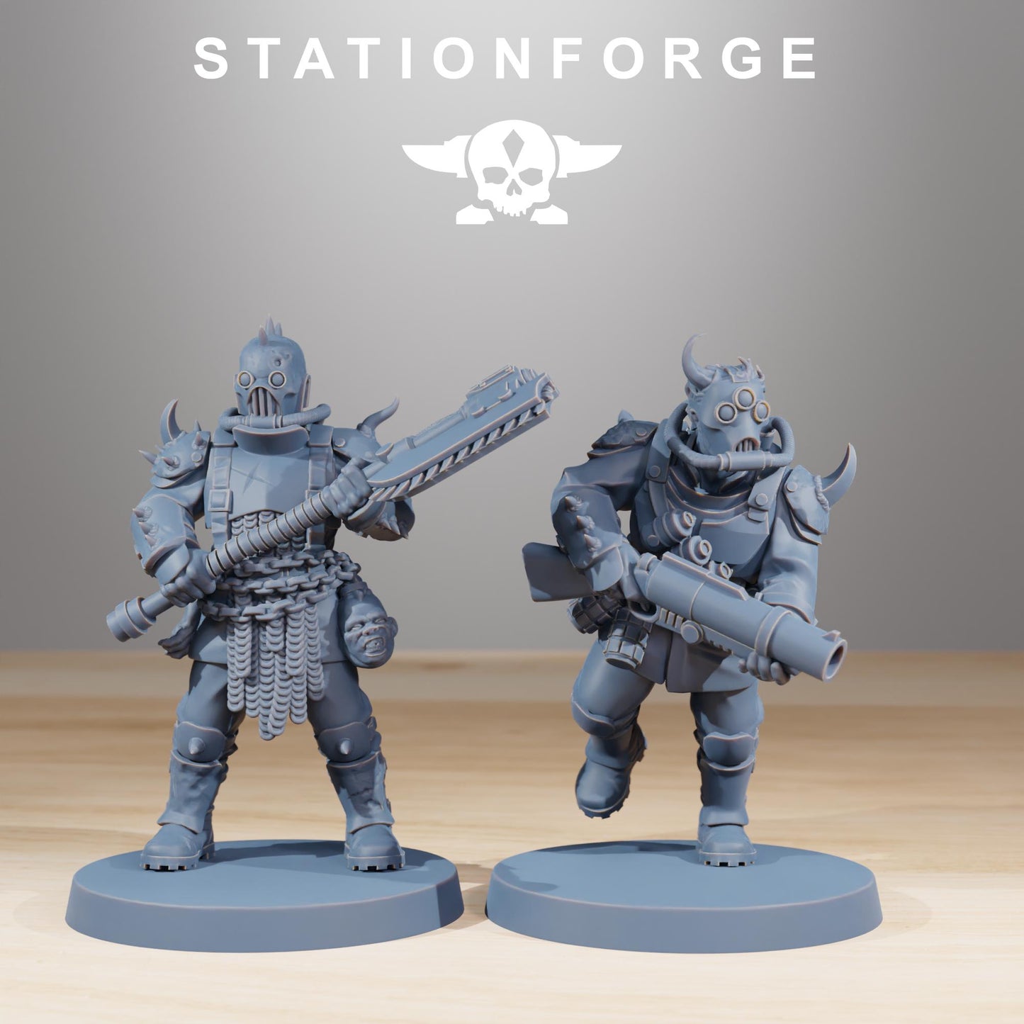 Station Forge Corrupted Guard The Forsaken Team Proxy minitures Tabletop RPG Wargaming
