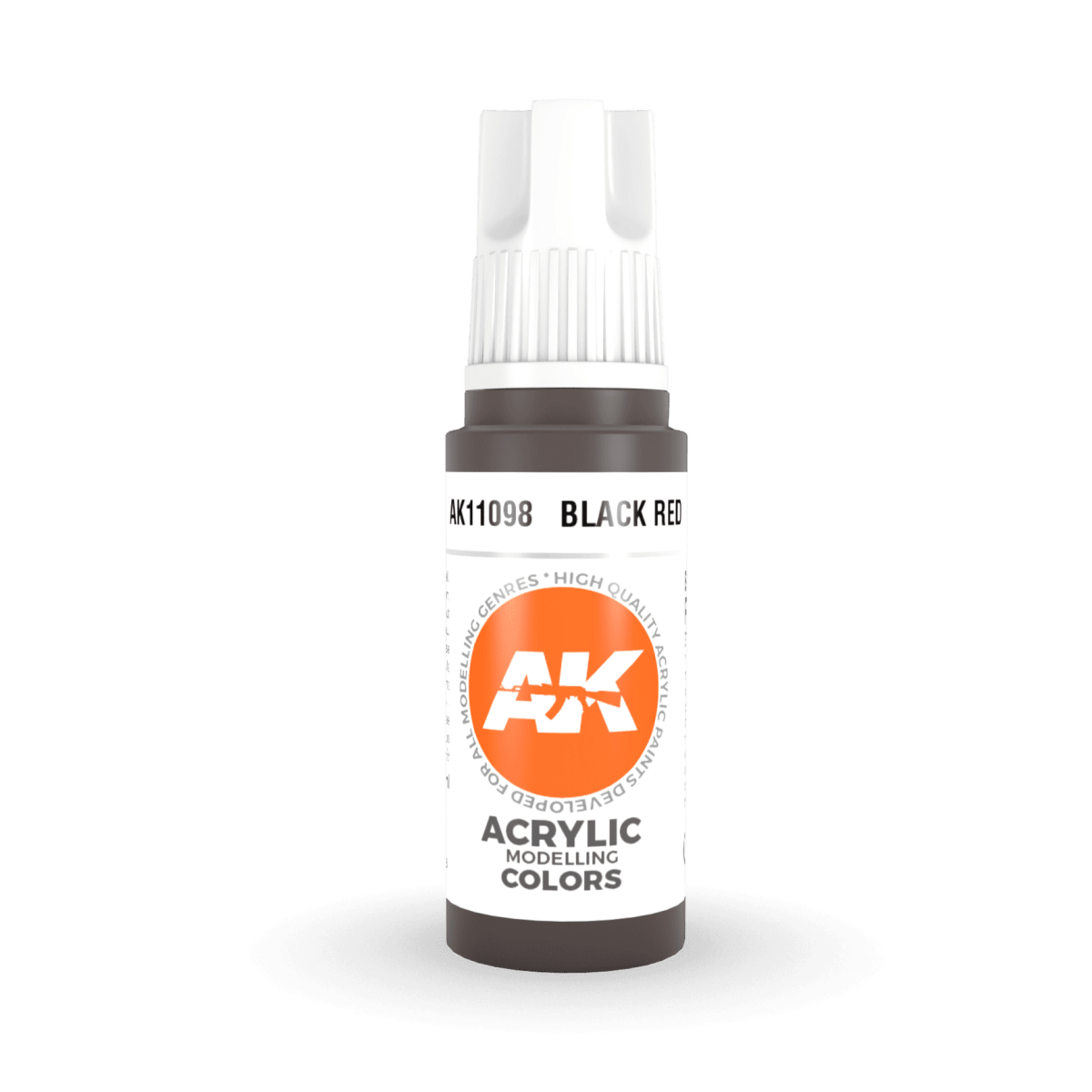 AK Interactive 3rd Gen Acrylic - Black Red 17ml (AK11098)