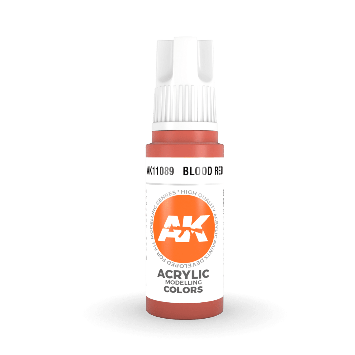AK Interactive 3rd Gen Acrylic - Blood Red 17ml (AK11089)