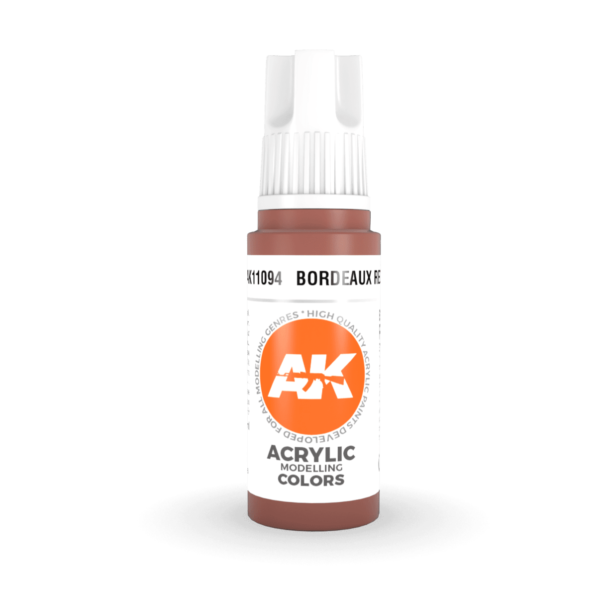 AK Interactive 3rd Gen Acrylic - Bordeaux Red 17ml (AK11094)