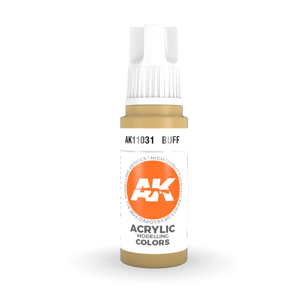 AK Interactive 3rd Gen Acrylic - Buff 17ml (AK11031)