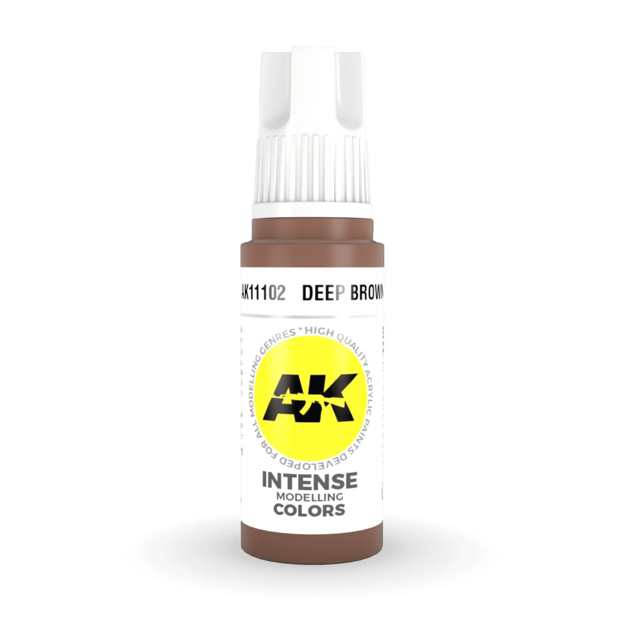 AK Interactive 3rd Gen Acrylic - Deep Brown 17ml (AK11102)