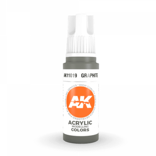AK Interactive 3rd Gen Acrylic - Graphite 17ml (AK11019)