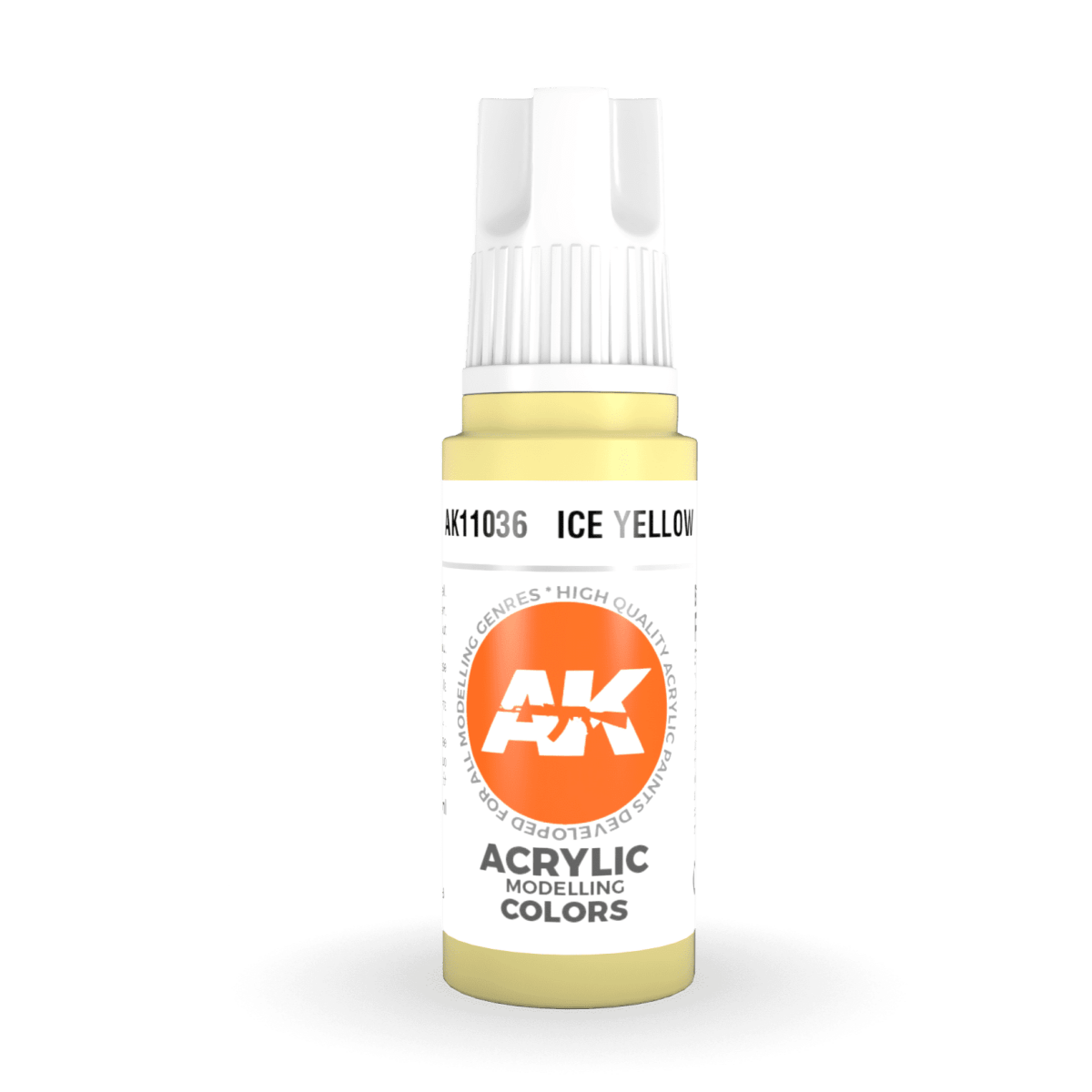 AK Interactive 3rd Gen Acrylic - Ice Yellow 17ml (AK11036)