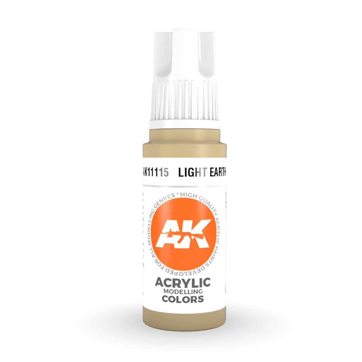 AK Interactive 3rd Gen Acrylic - Light Earth 17ml (AK11115)
