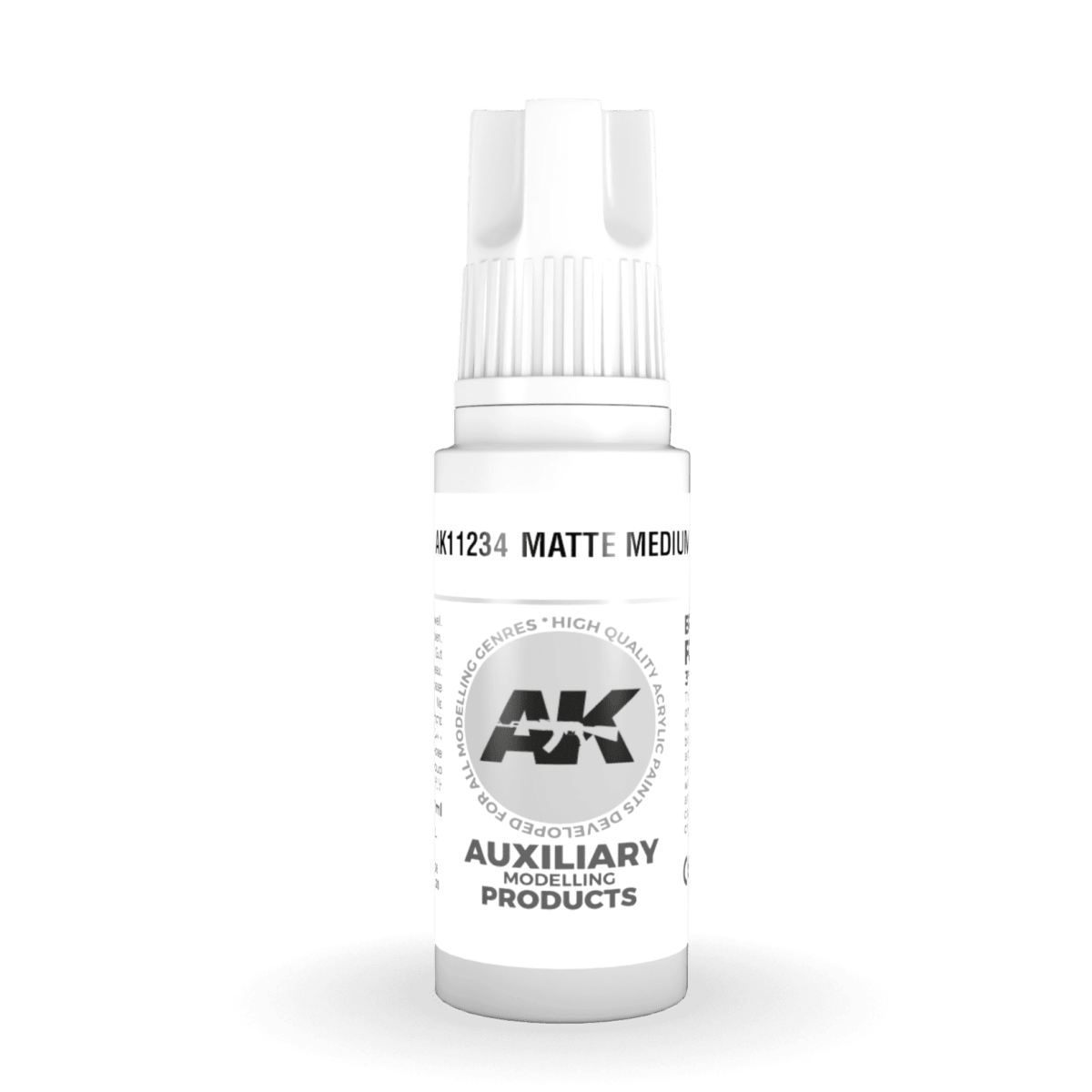 AK Interactive 3rd Gen Acrylic - Matte Medium 17ml (AK11234)