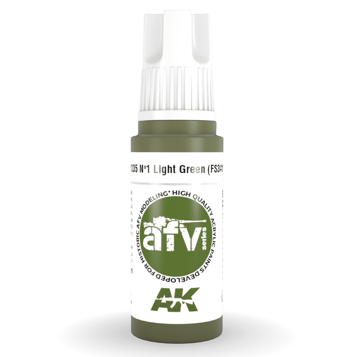 AK Interactive 3rd Gen Acrylic - Nº1 Light Green (FS34151) 17ml (AK11335)
