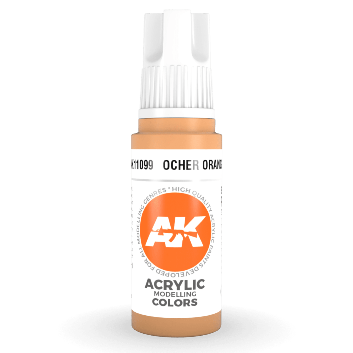 AK Interactive 3rd Gen Acrylic - Ocher Orange 17ml (AK11099)