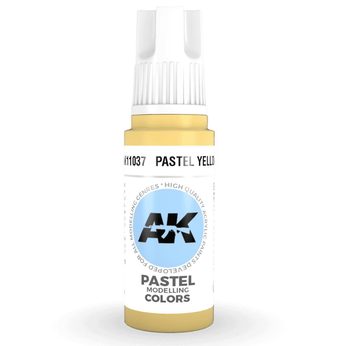AK Interactive 3rd Gen Acrylic - Pastel Yellow 17ml (AK11037)