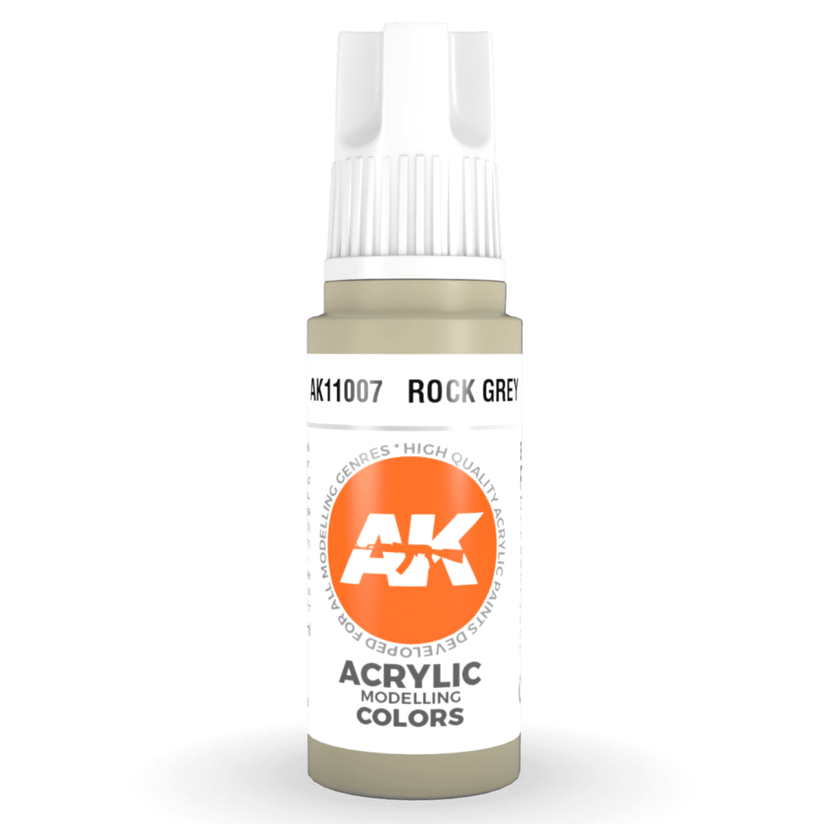 AK Interactive 3rd Gen Acrylic - Rock Grey 17ml (AK11007)