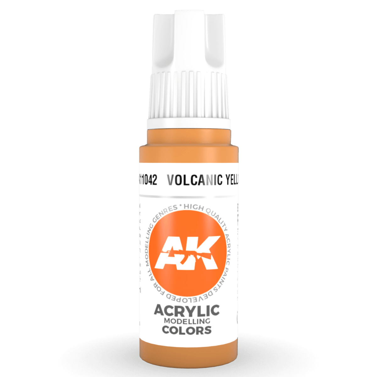 AK Interactive 3rd Gen Acrylic - Volcanic Yellow 17ml (AK11042)