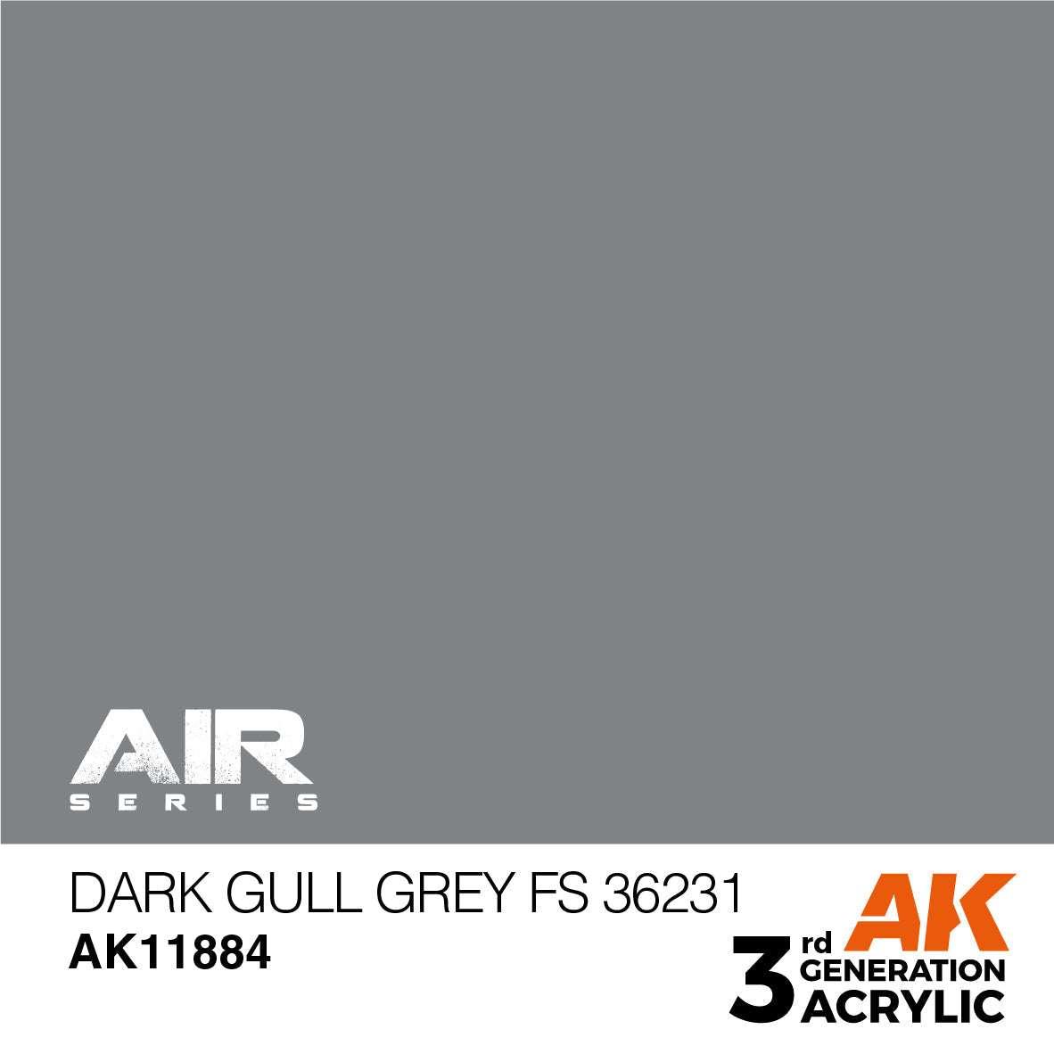 AK Interactive 3rd Gen Dark Gull Grey FS 36231 (AK11884)