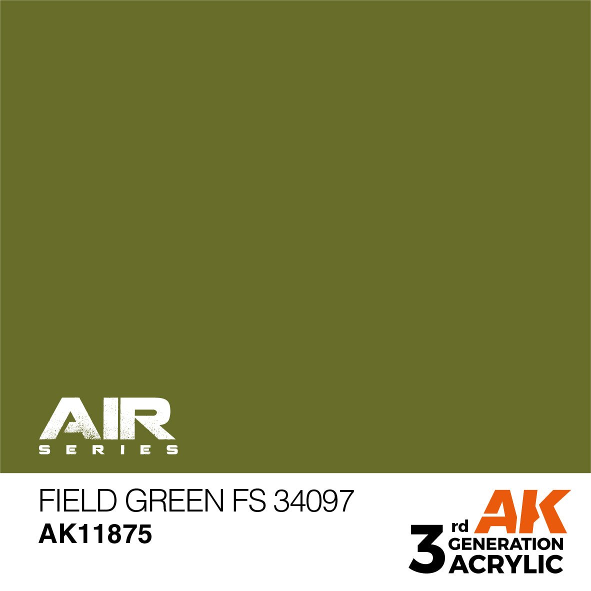 AK Interactive 3rd Gen Field Green FS 34097 (AK11875)