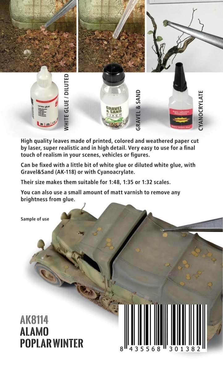 AK Interactive Alamo Poplar Winter 1:35 (AK8114)
