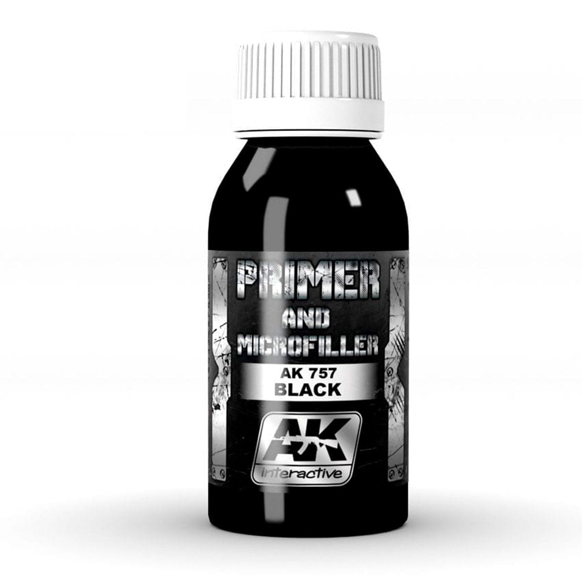 AK Interactive Black Primer & Microfiller 100ml (AK757)