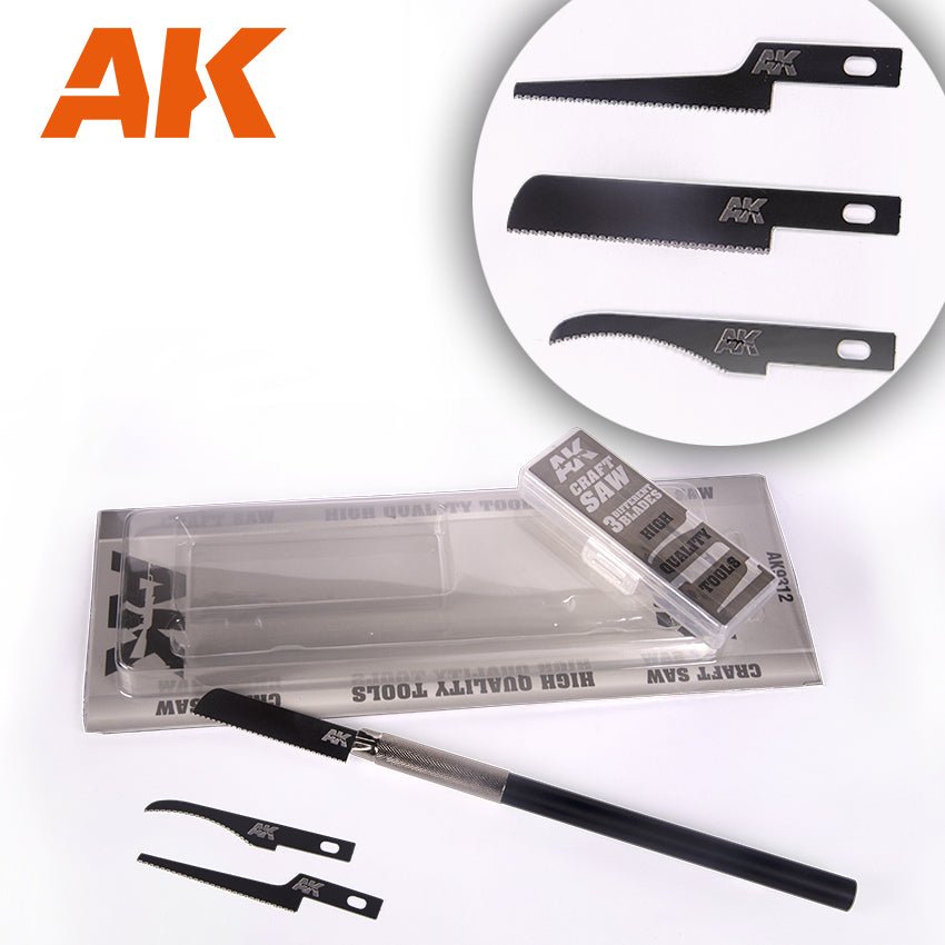 AK Interactive Craft Saw Set (3 Blades) (AK9312)