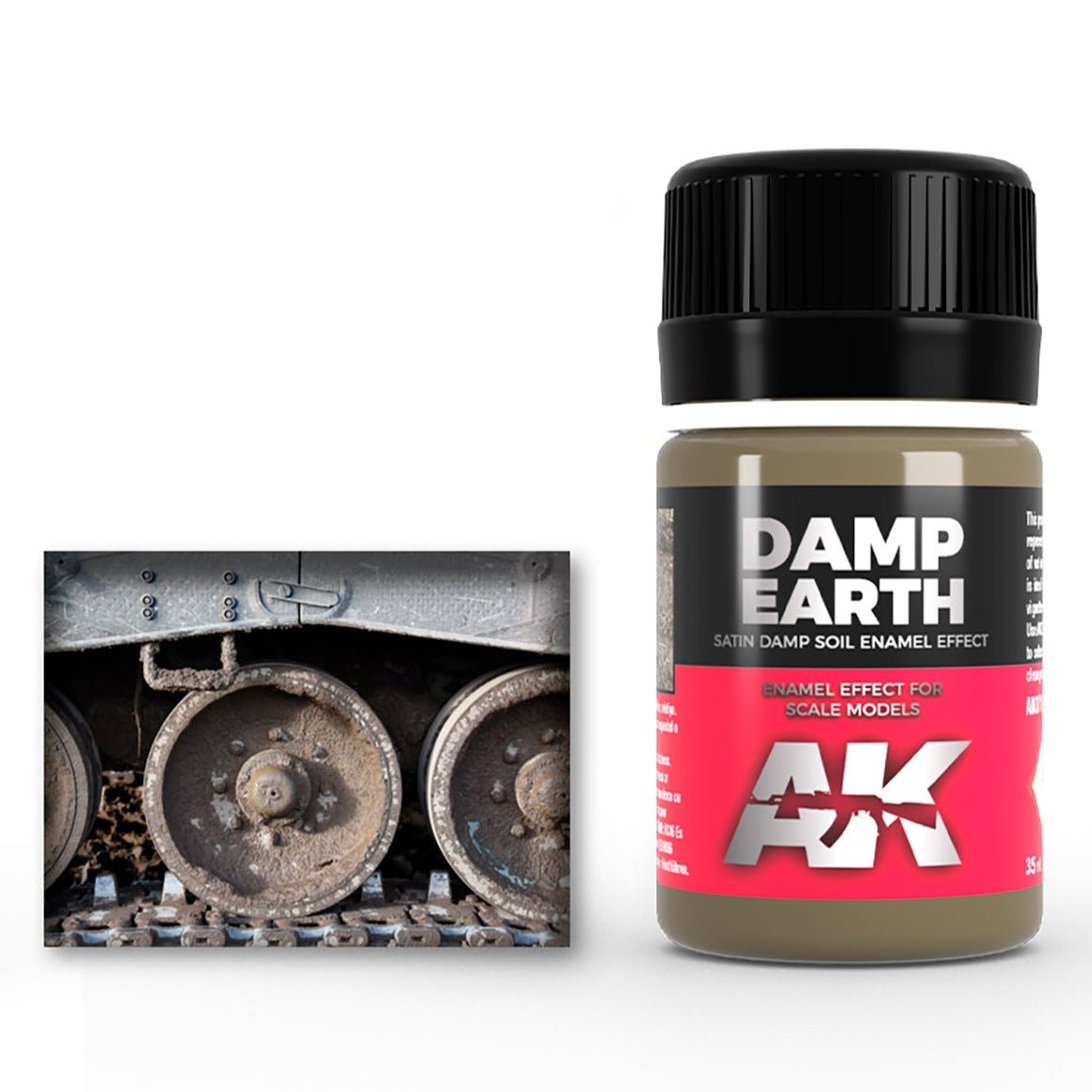 AK Interactive Damp Earth Effects 35ml (AK078)
