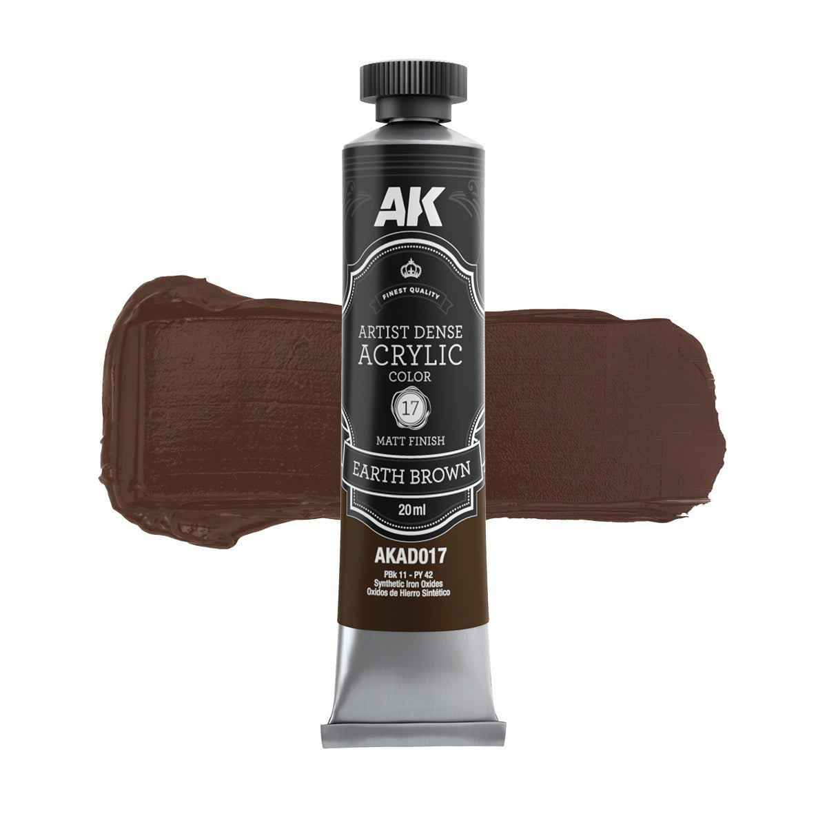 AK Interactive Dense Acrylic Earth Brown (AKAD017)