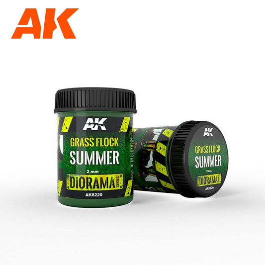 AK Interactive - Grass Flock 2mm Summer (AK8220)