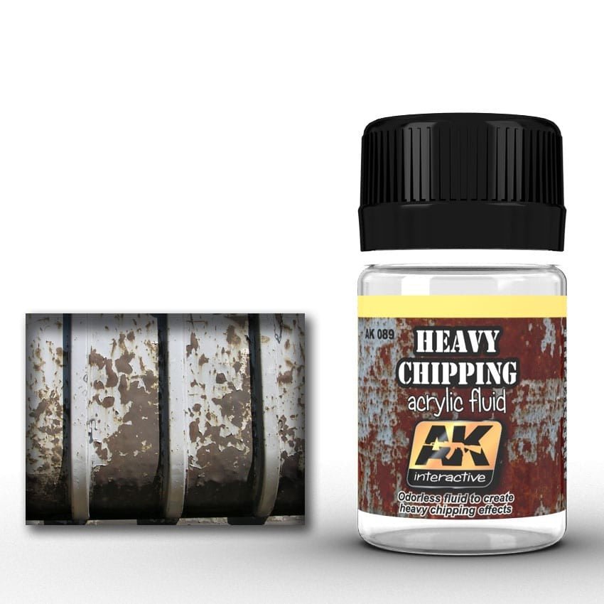 AK Interactive Heavy Chipping Effects Acrylic Fluid 35ml (AK089)
