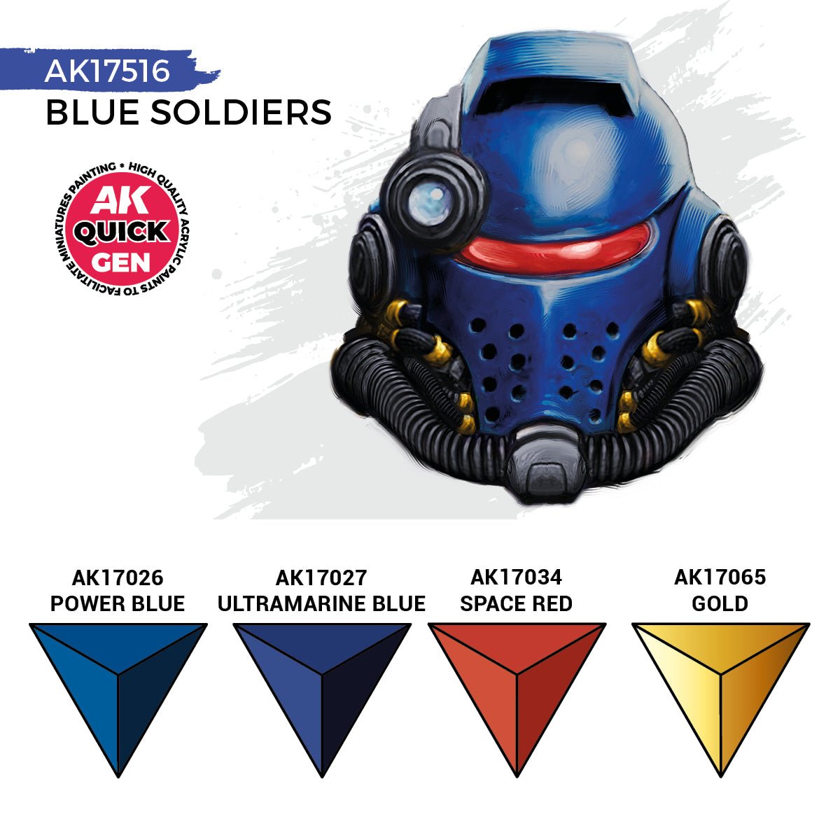AK Interactive Quick Gen Set - Blue Soldiers (AK17516)